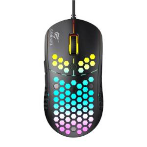 Mouse de gaming, Havit, Iluminare RGB, Multicolor