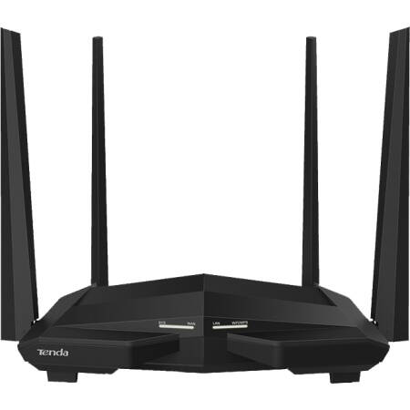 Router wireless, Tenda AC10 AC 1200Mbps Dual-Band, 4 antene, Gigabit