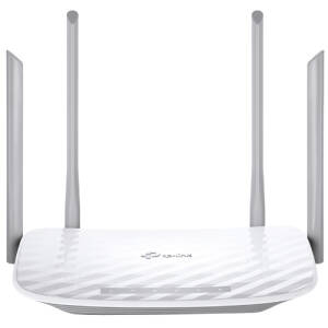 Router Wireless Archer C5 4 porturi AC1200 Dual Band Gigabit, Atheros, 3T3R, 867Mbps at 5Ghz + 3000Mbps at 2.4Ghz