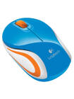 Mouse Wireless Logitech M187, USB, Albastru