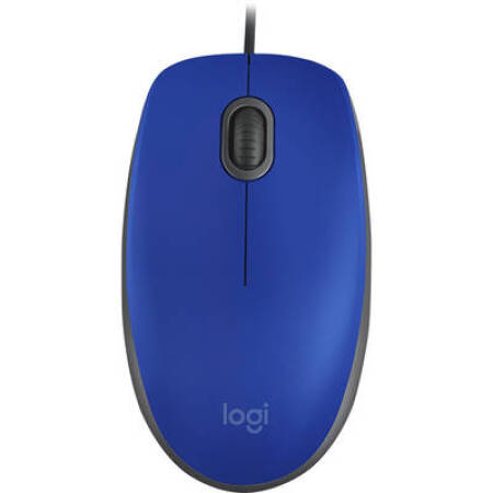 Mouse wireless Logitech M110, Silentios, Albastru