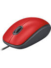 Mouse wireless Logitech M110 Silentios, Rosu