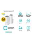 Router MESH TP-LINK Sistem wireless Complete Coverage AC1200 Whole-Home Deco M4(2-pack)