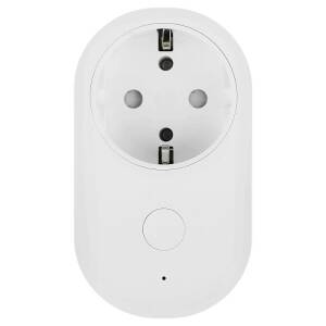 Priza inteligenta Xiaomi Mi Smart Plug, WiFi, 220-240V, 16A, compatibil Android/iOS