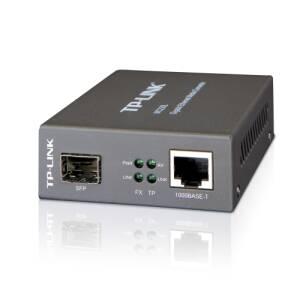 Media Convertor RJ-45 1000Mbps la slot SFP 1000Mbps, suport module miniGBIC, TP-LINK MC220L