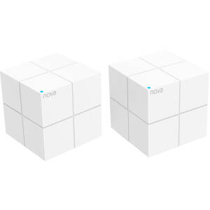 Sistem wireless mesh Tenda Nova MW6, MU-MIMO, Gigabit, kit cu 2 noduri wireless