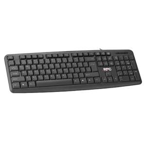 Tastatura RPC P615US02, PS/2, Neagra US