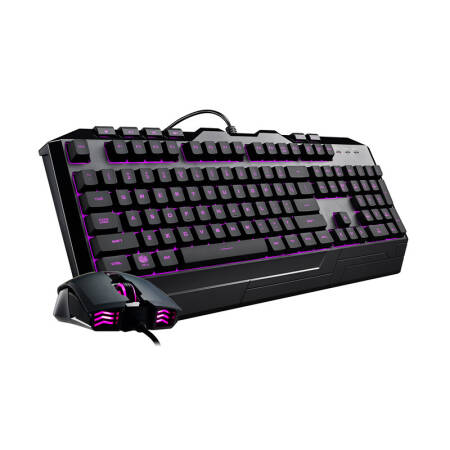 Kit tastatura cu mouse Gaming Cooler Master Devastator 3 RGB LED, multimedia
