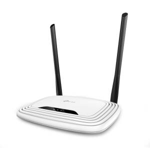 Router Wireless 300Mb/s, antene fixe 2x5dBi omnidirectionale, TL-WR841N, RJ-45 Auto-Sensing,  Alb, TP-LINK