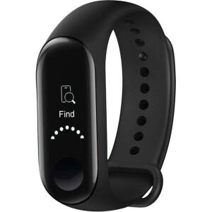 Bratara fitness Xiaomi Mi Band 3, HR, Black