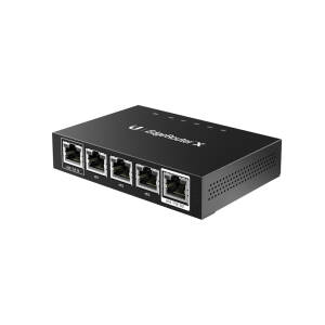 Ubiquiti EdgeRouter ER-X, 5x Gigabit LAN, 1 x 24V Passive PoE Passthrough