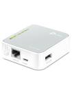 Router 3G wireless N portabil 150Mbps, antena integrata, Alb-gri, TP-LINK (TL-MR3020)