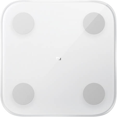 Cantar corporal Xiaomi Mi Body Composition Scale 2, Bluetooth, Display Led, App, 150 Kg, Alb