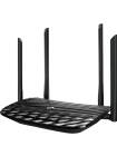 Router Wireless Gigabit TP-LINK Archer A6 AC1200, Dual-band 300 + 867 Mbps, negru