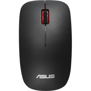 Mouse Asus WT300 Wireless Optic 1600 DPI Negru/Rosu