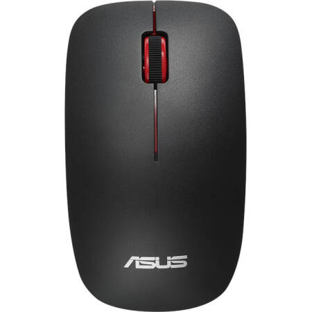 Mouse Asus WT300 Wireless Optic 1600 DPI Negru/Rosu
