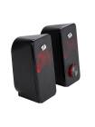 Boxe Redragon Stentor 2.0, Iluminare rosie, Negru