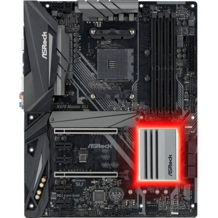 Placa de baza ASRock X470 Master SLI, Socket AM4