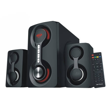 Boxe 2.1 Serioux SoundRise, 60W, Negru