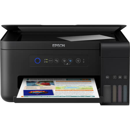 Multifunctional inkjet color Epson L4150 CISS, A4, Wireless