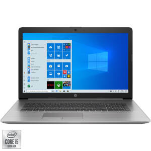 Laptop HP ProBook 470 G7 cu procesor Intel® Core™ i5-10210U pana la 4.20 GHz Comet Lake, 17.3", Full HD, 16GB,