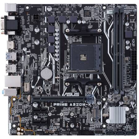 Placa de baza Asus Prime A320M-K Socket AM4 AMD