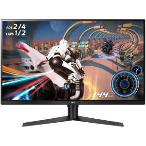 Monitor gaming LED VA LG 32", WQHD, Display Port, FreeSync, Negru