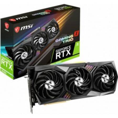 Placa video MSI GeForce RTX 3080 GAMING X TRIO 10GB GDDR6X 320-bit RTX 3080 GAM X TRI