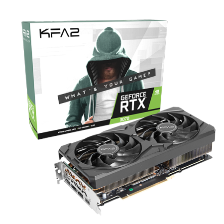 Placa video  KFA2 GeForce RTX™ 3070 (1-Click OC)
