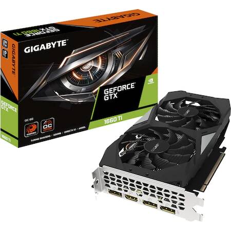 Placa video Gigabyte GeForce® GTX 1660 Ti OC, 6GB GDDR6, 192-bit