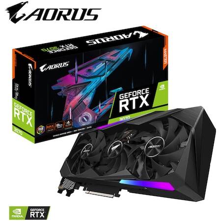 Placa video Gigabyte GeForce RTX 3070 MASTER, 8GB GDDR6, 256-bit