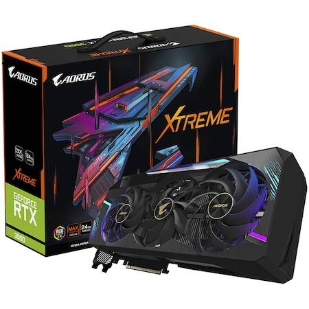 Placa video Gigabyte AORUS GeForce® RTX™ 3090 XTREME, 24GB GDDR6X, 384-bit