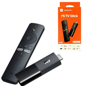 Mediaplayer Xiaomi Mi TV Stick, Full HD, Chromecast, Control Voce, Bluetooth, Wi-Fi, HDMI, Negru