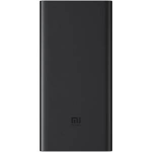 Acumulator extern Xiaomi Wireless, 10000 mAh, Incarcare wireless 10W,  Negru