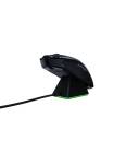 Mouse gaming wireless Razer Viper Ultimate & Dock, Ultrausor 74g, iluminare Chroma RGB, Negru