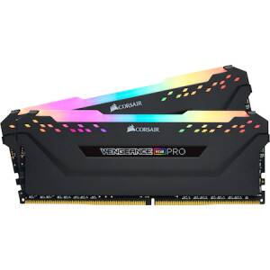 Memorie Corsair Vengeance RGB PRO 16GB, DDR4, 3600MHz, CL18, Dual Channel Kit