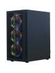 CARCASA SPACER - gaming, Middle Tower, ATX, "SHIELD", fara sursa, sticla securizata, 4 x fan, USB 2.0 x 1, USB 3.0 x 2, HUB, telecomanda, "SP-GC-SHIELD"