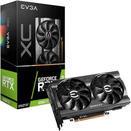 Placa video EVGA GeForce® RTX™ 3060 Ti XC GAMING, 8GB GDDR6, 256-bit, LHR
