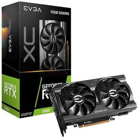 Placa video EVGA GeForce® RTX™ 3060 XC GAMING, 12GB GDDR6, 192-bit