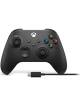 Controller Wireless Microsoft Xbox, Black + cablu USB Type C, 1V8-00015