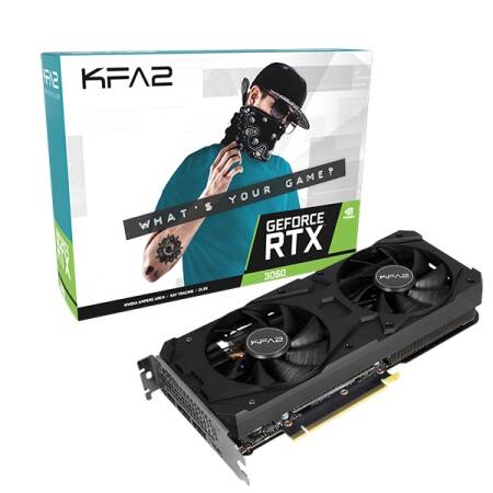 Placa video KFA2 GeForce RTX™ 3060 (1-Click OC), 12GB GDDR6, 192-bit