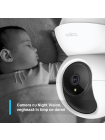 Camera de supraveghere Smart TP-Link Tapo TC70 cu Pan/Tilt 360 grade, Full HD 1080P, Night Vision