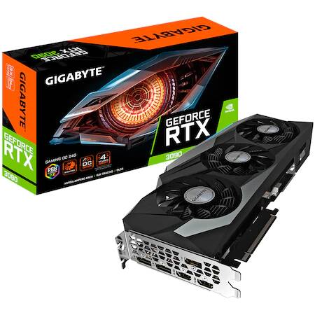 Placa video Gigabyte GeForce® RTX™ 3090 GAMING OC, 24GB GDDR6X, 384-bit