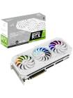 Placa video ASUS ROG Strix GeForce RTX 3080 OC V2, 10GB GDDR6X, 320-bit, LHR, White Edition