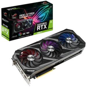 Placa video ASUS ROG Strix GeForce RTX 3060 Ti OC V2, 8GB GDDR6, 256-bit
