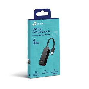 Placa de retea Ethernet Gigabit TP-Link UE306, USB 3.0, Negru