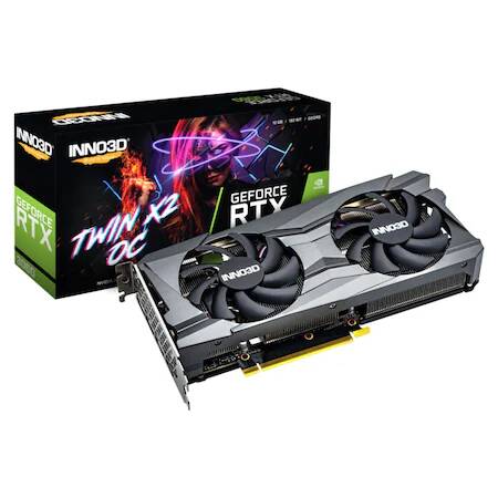 Placa video Inno3D GeForce RTX 3060 TWIN X2 LHR, 12GB GDDR6