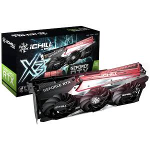 Placa video INNO3D nVidia GeForce RTX 3060 iChill X3 RED 12GB GDDR6 192bit, LHR