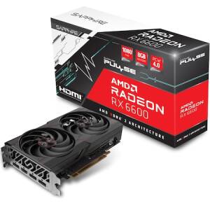 Placa video Sapphire Radeon RX 6600 PULSE, 8GB GDDR6, 128-bit