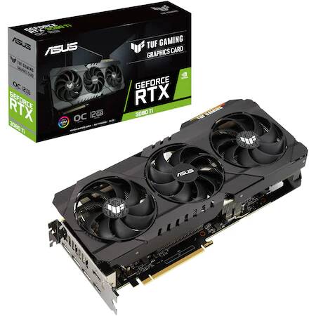 Placa video ASUS TUF GAMING GeForce RTX 3080 Ti OC, 12GB GDDR6X, 384-bit
